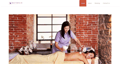 Desktop Screenshot of mythilisbeautysalon.com