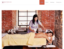 Tablet Screenshot of mythilisbeautysalon.com